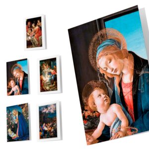 5 modelos de tarjetas de Navidad del modelo Nativitas
