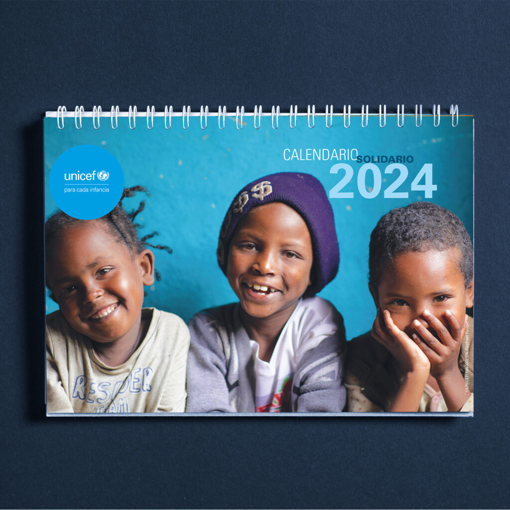 Calendario "Sonrisas 2024" Regalo Solidario UNICEF