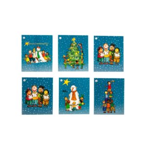 ETIQUETAS PARA REGALOS NAVIDEÑOS "WINTER GAMES"