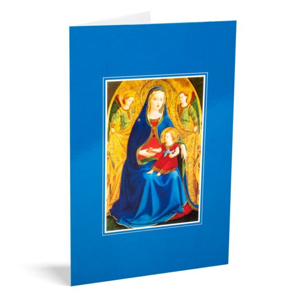 10 TARJETAS DE NAVIDAD "MADONNAS"