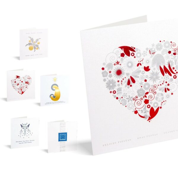 10 TARJETAS NAVIDEÑAS "ARTE 2"