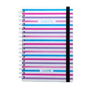 CUADERNO "RAYAS ROSAS"