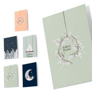 Tarjeta de Navidad del modelo Ice 1