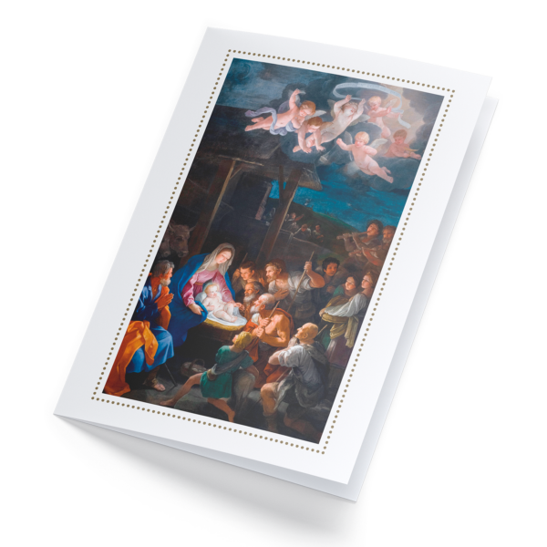 Tarjeta de navidad solidaria del modelo "Nativitas"